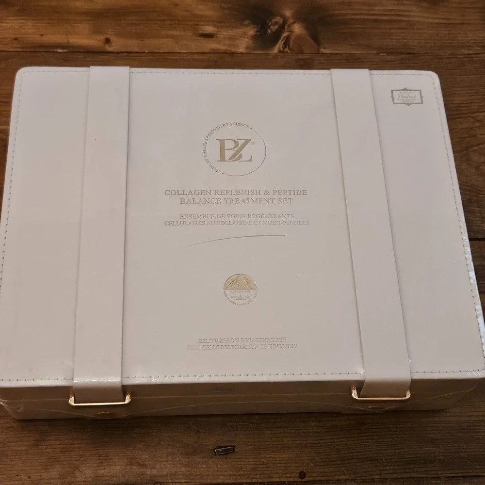 BZ Below Zero Collagen Replenish & Peptide Balance Treatment Set New Sealed